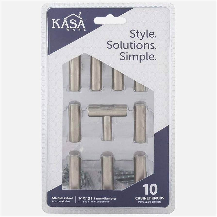 Tirador Acero Inoxidable 10U/P