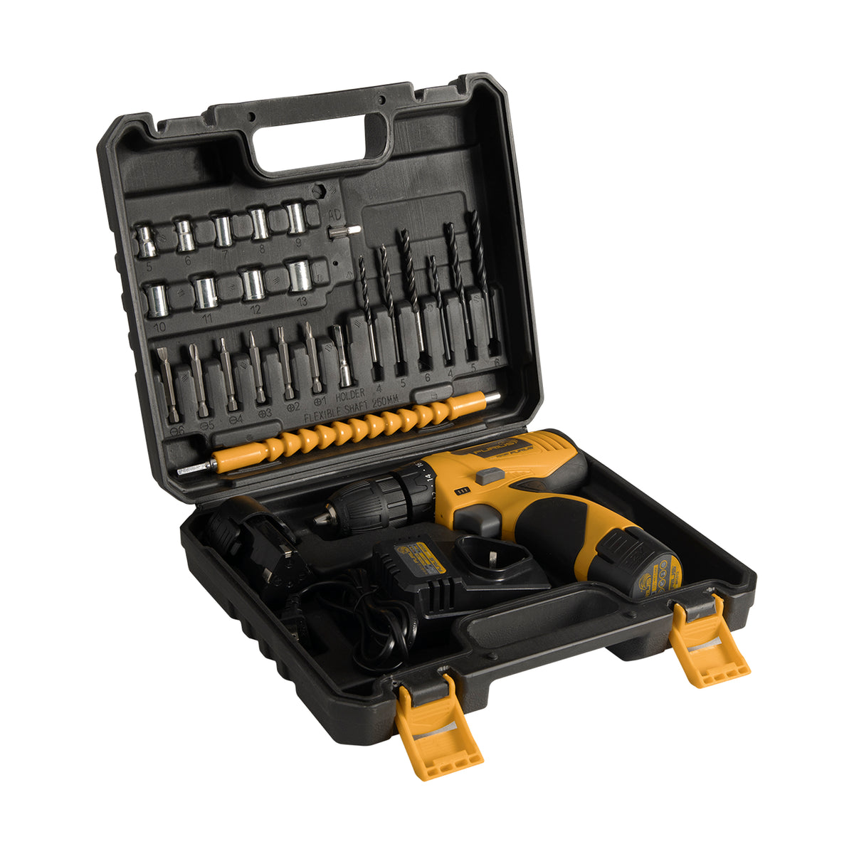 Taladro Atornillador Inalámbrico Fire 12 Kit Ion lithio mand12Kit