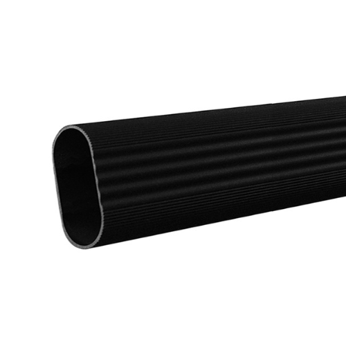 Tubo Negro de Aluminio para Closet