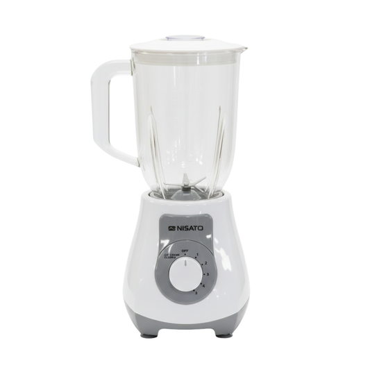 Licuadora Nisato 400-45 W/ Blanca De Vidrio